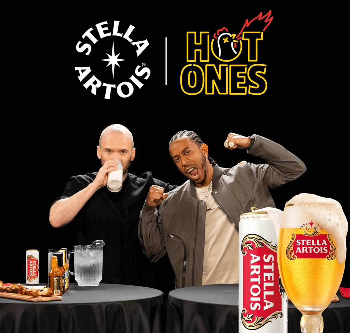 Updates » Hot Ones Live Stella Artois Announcement 2024 Ludacris » Event Seo Media